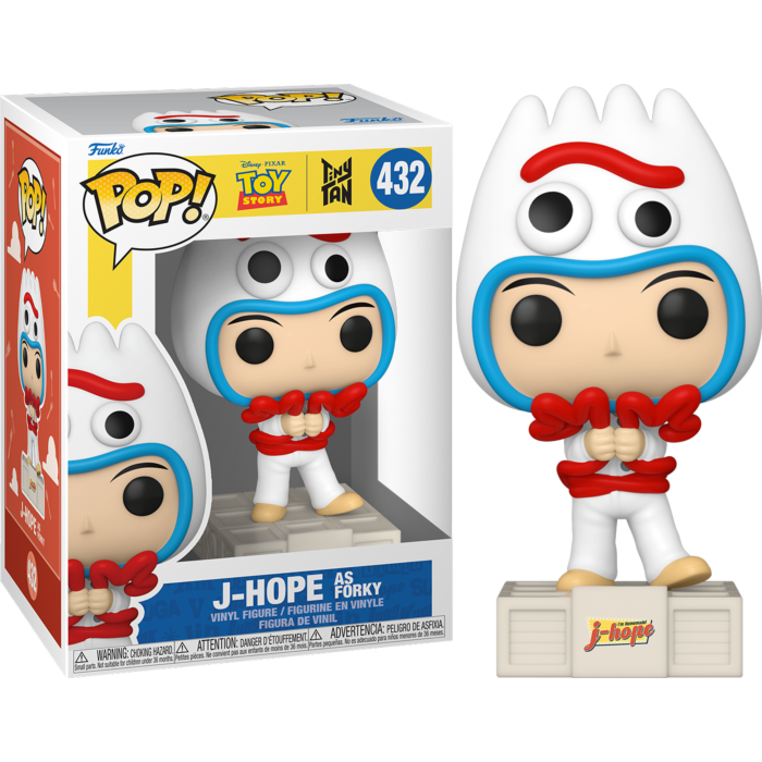 Funko Pop! Toy Story x TinyTAN: BTS - J-Hope as Forky