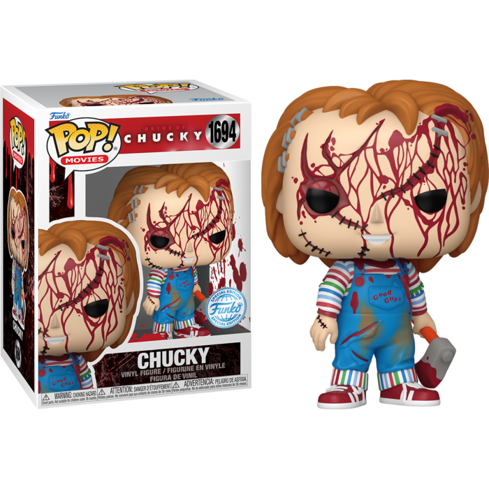 Funko Pop! Bride of Chucky - Chucky (Battle Damaged)