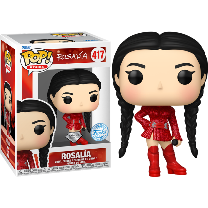 Funko Pop! Rosalía - Rosalía (Bizcochito) Diamond Glitter