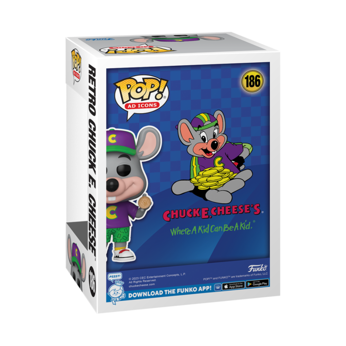 Funko Pop! Chuck E. Cheese - Retro Chuck E. Cheese