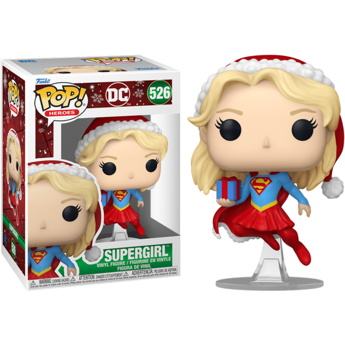 Funko Pop! DC Comics - Supergirl with Gift Holiday