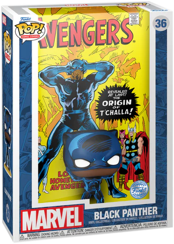Funko Pop! Comic Covers - The Avengers - Black Panther