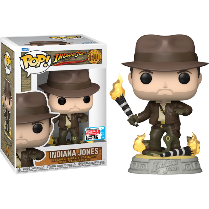 Funko Pop! Indiana Jones and the Raiders of the Lost Ark - Indiana Jones with Snakes
