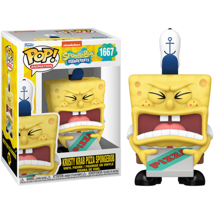 Funko Pop! SpongeBob SquarePants: 25th Anniversary - Krusty Krab Pizza SpongeBob