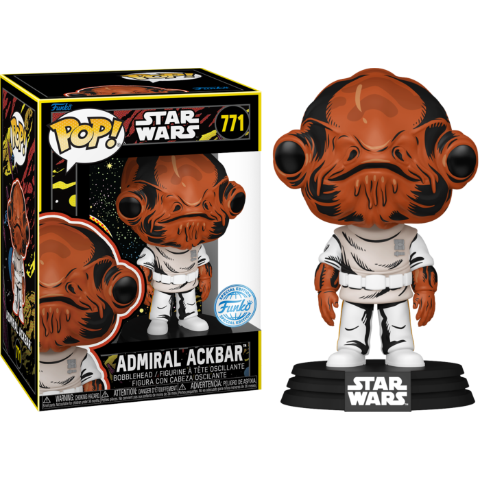 Funko Pop! Star Wars - Admiral Ackbar (Retro)