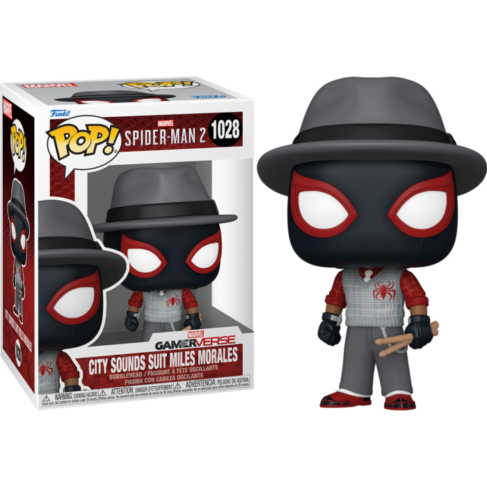 Funko Pop! Marvel's Spider-Man 2 - City Sounds Suit Miles Morales