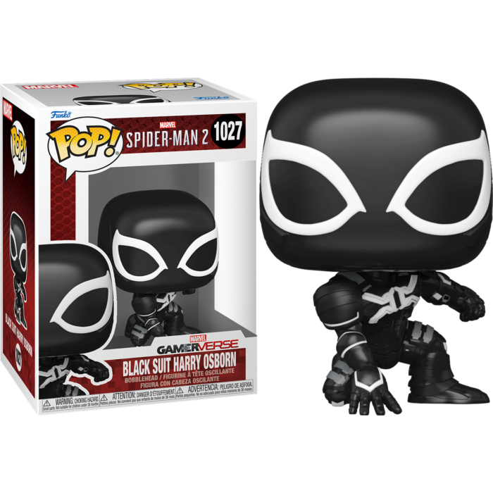 Funko Pop! Marvel's Spider-Man 2 - Black Suit Harry Osborn