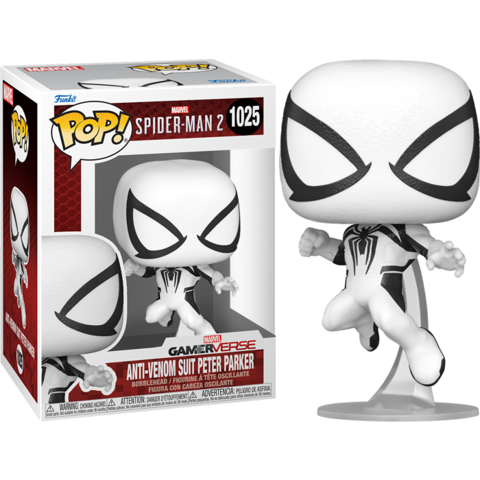 Funko Pop! Marvel's Spider-Man 2 - Anti-Venom Suit Peter Parker