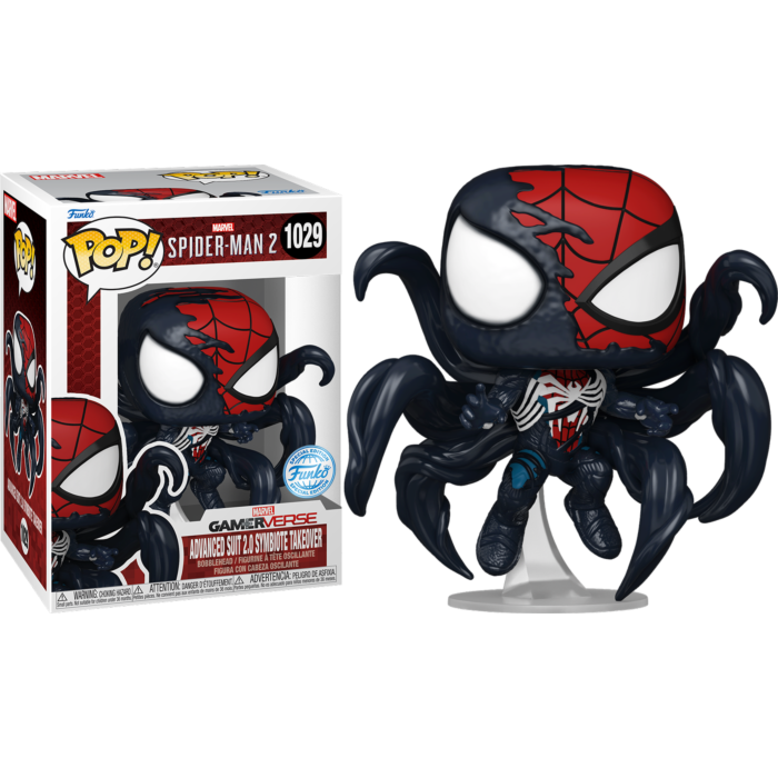 Funko Pop! Marvel's Spider-Man 2 - Advanced Suit 2.0 Symbiote Takeover