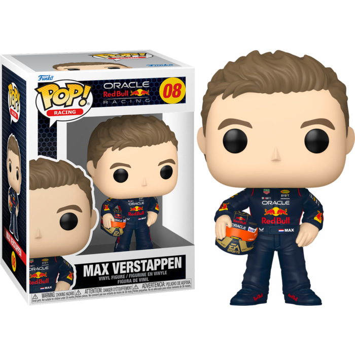 Funko Pop! Formula 1 - Max Verstappen with Helmet