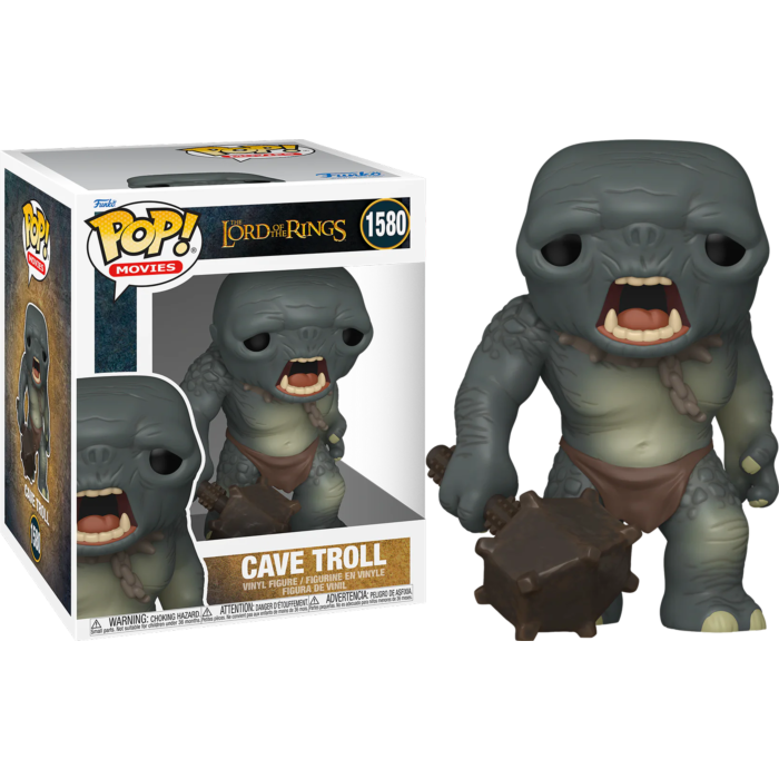 Funko Pop! The Lord of the Rings - Cave Troll 6" Super Sized