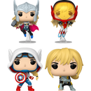 Funko Pop! Spider-Gwen: Gwenverse (2022) - Enter the Gwenverse - Bundle (Set of 4)