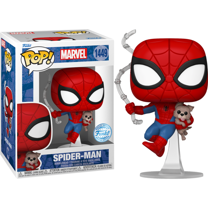 Funko Pop! Marvel - Spider-Man with Sandwich the Dog