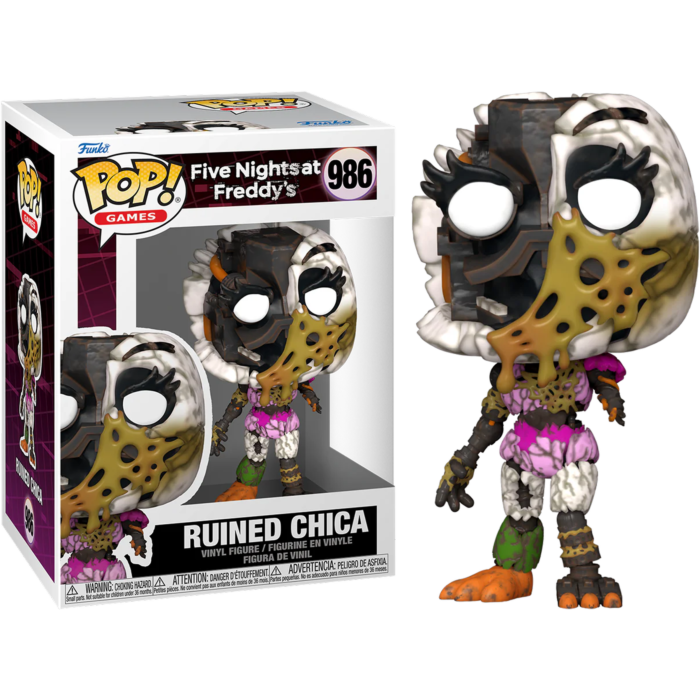 Funko Pop! Five Nights at Freddy's: Security Breach Ruin - Ruined Chica