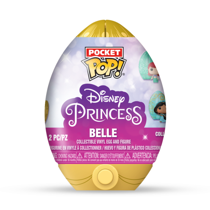 Funko Pop! Disney Princess - Pocket Pop! Vinyl Figure in Easter Egg (Mystery Single Unit) - The Amazing Collectables