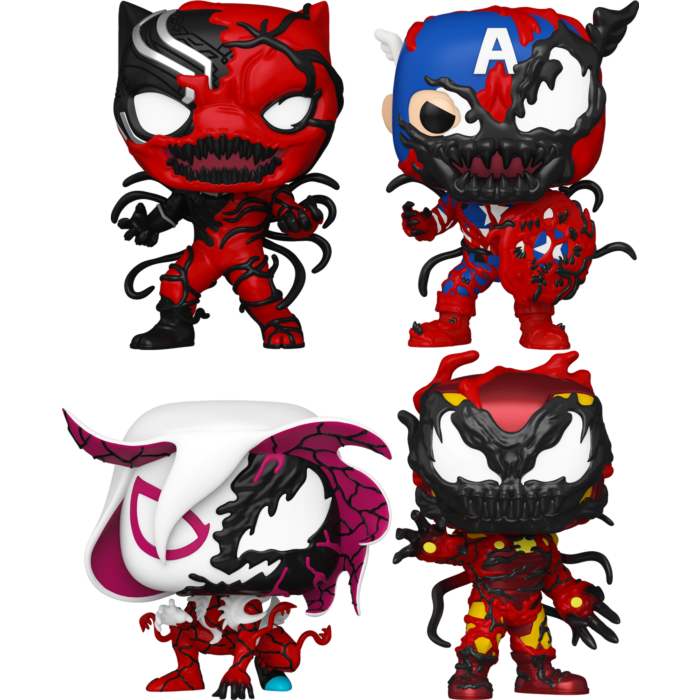 Funko Pop! Marvel - Symbiote Carnage - Bundle (Set of 4)