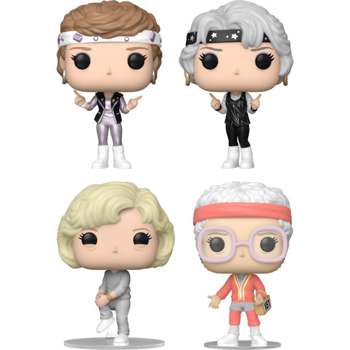 Funko Pop! The Golden Girls - Nice Outfits Girls Fabulous 40 - Bundle (Set of 4)