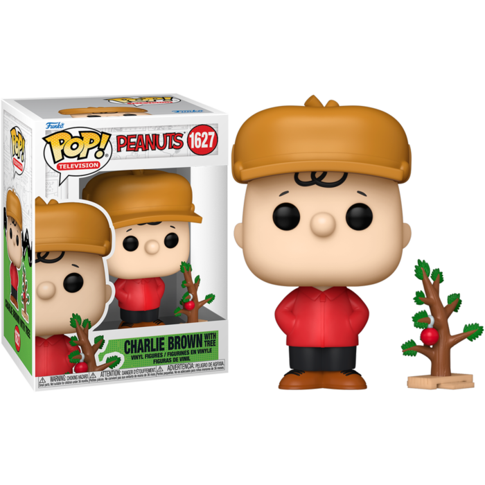 Funko Pop! Peanuts - Charlie Brown with Tree Holiday