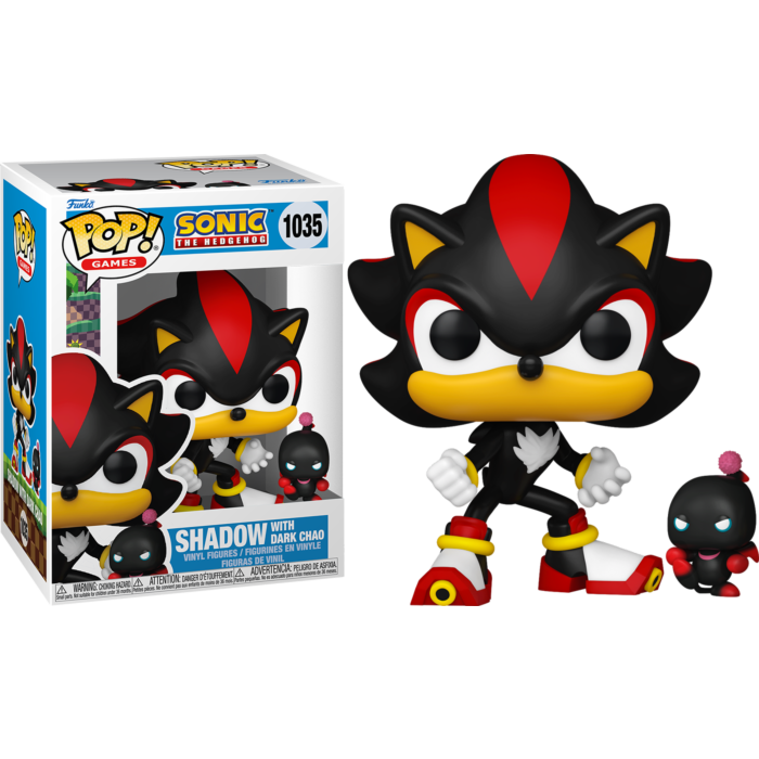 Funko Pop! Sonic the Hedgehog - Shadow with Dark Chao