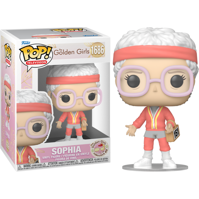 Funko Pop! The Golden Girls - Sophia in Gym Outfit Fabulous 40