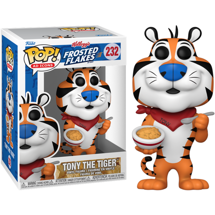 Funko Pop! Ad Icons: Kellogg's Frosted Flakes - Tony the Tiger '84