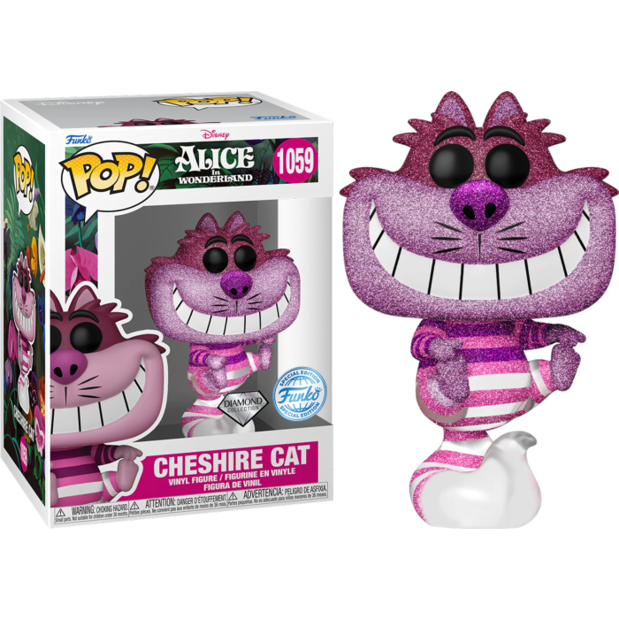 Funko Pop! Alice in Wonderland - Cheshire Cat Diamond Glitter