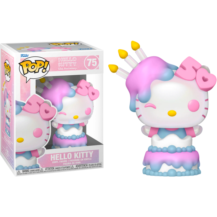 Funko Pop! Hello Kitty: 50th Anniversary - Hello Kitty (In Cake)