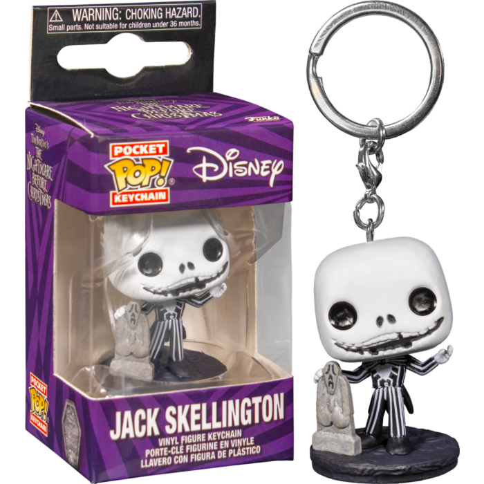 Funko Pocket Pop! Keychain - The Nightmare Before Christmas - 30th Anniversary Jack - The Amazing Collectables