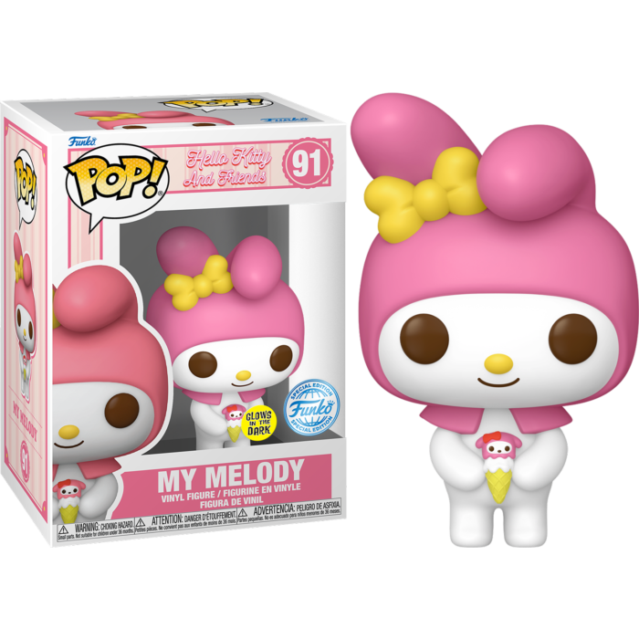 Funko Pop! Hello Kitty and Friends - My Melody Glow in the Dark