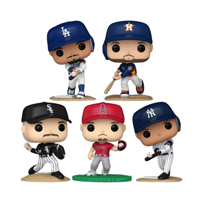 Funko Pop! MLB Baseball - Home Run Bundle - (Set of 5) - The Amazing Collectables