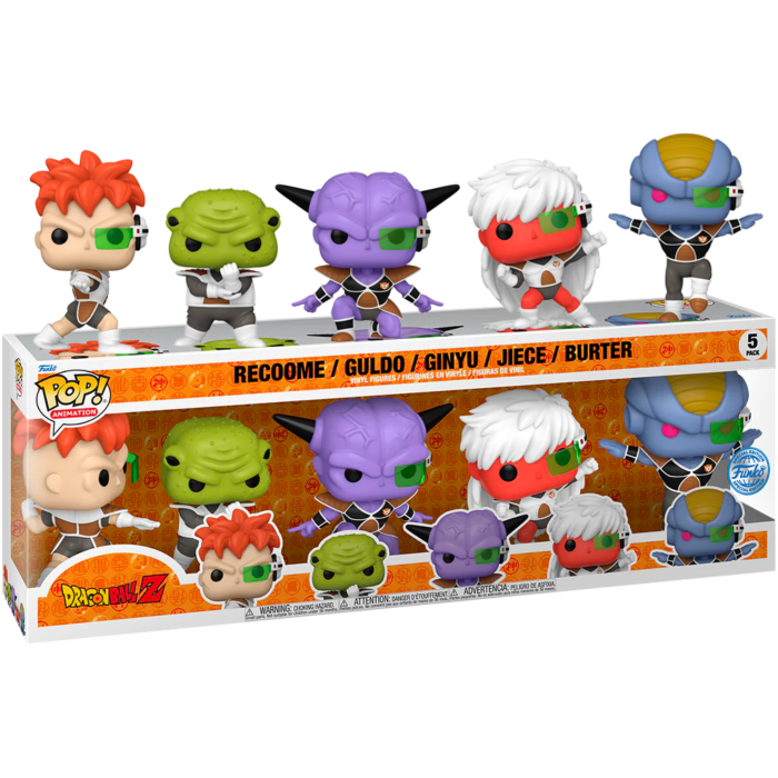 Funko Pop! Dragon Ball Z - Ginyu Force - 5-Pack - The Amazing Collectables