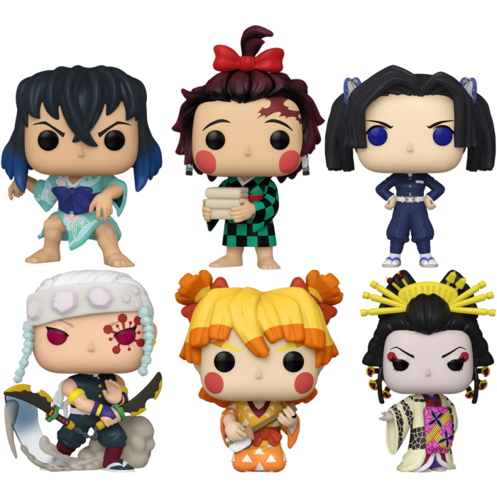 Funko Pop! Demon Slayer - Layered Memories - Bundle (Set of 6) - The Amazing Collectables
