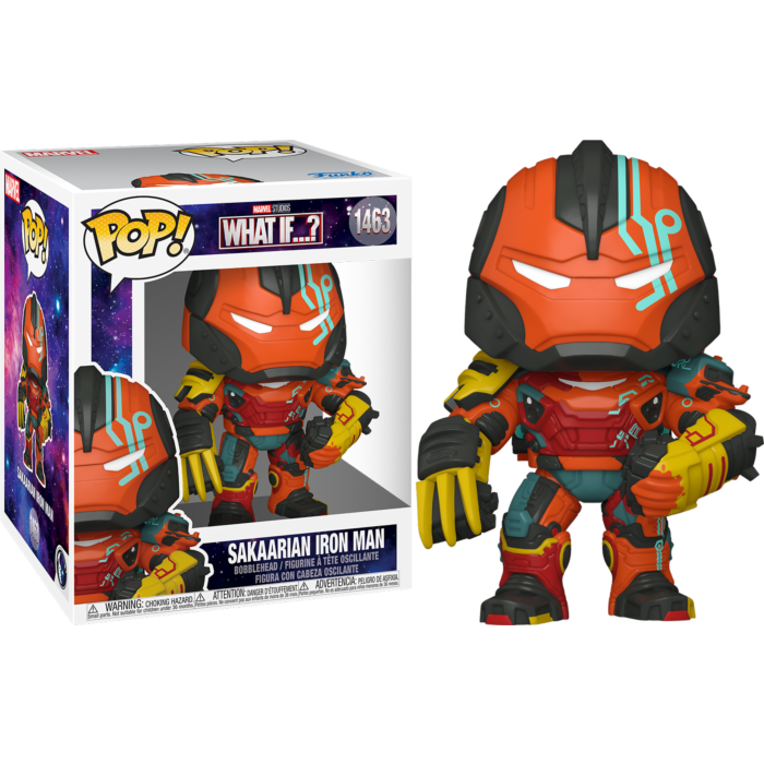 Funko Pop! What If… - Sakaarian Iron Man Super Sized 6"