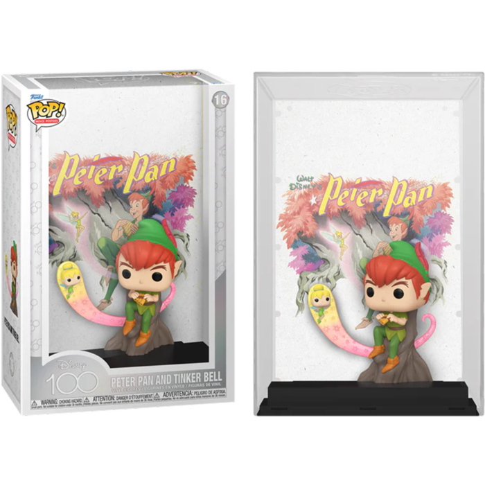 Funko Pop! Movie Posters - Disney - 100th Anniversary Peter Pan & Tinker