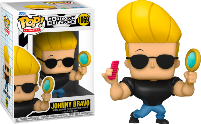 Funko Pop! Johnny Bravo - Johnny Bravo with Mirror & Comb