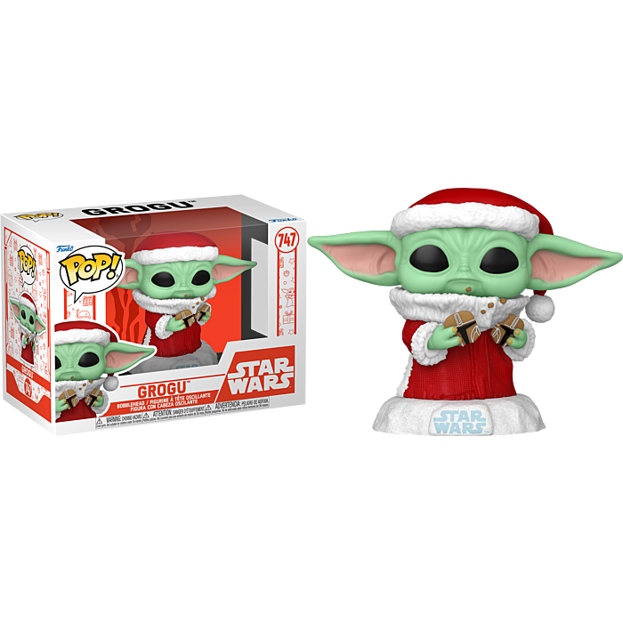 Funko Pop! Star Wars: The Mandalorian - Grogu with Cookies (Holiday)