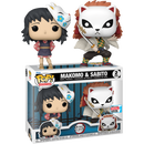 Funko Pop! Demon Slayer - Makomo & Sabito - 2-Pack (2023 Fall Convention Exclusive) - The Amazing Collectables