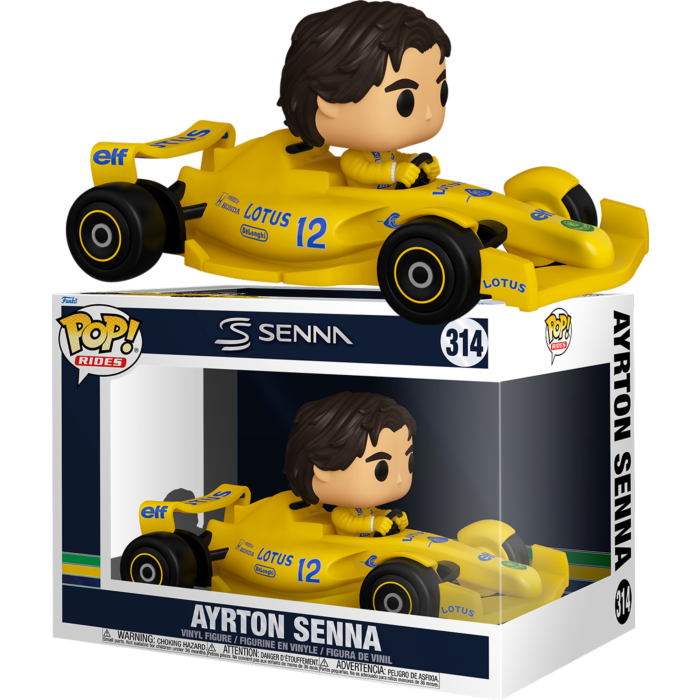 Funko Pop! Rides - F1: Formula 1 - Ayrton Senna with Lotus Race Car