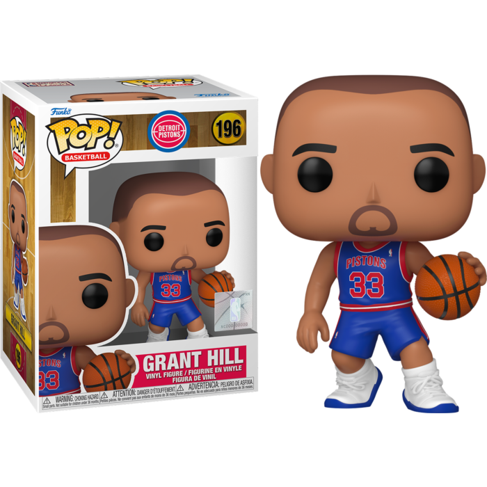 Funko Pop! NBA Basketball: Rookie Season - Grant Hill Detroit Piston