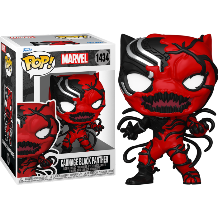 Funko Pop! Marvel - Carnage Black Panther