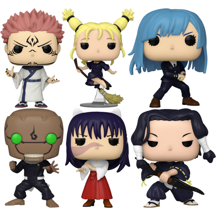 Funko Pop! Jujutsu Kaisen - Occult Club - Bundle (Set of 6) - The Amazing Collectables