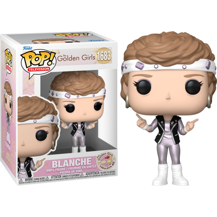 Funko Pop! The Golden Girls - Blanche in Gym Outfit Fabulous 40