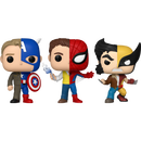 Funko Pop! Marvel: Split - Alter Ego - Bundle (Set of 3)