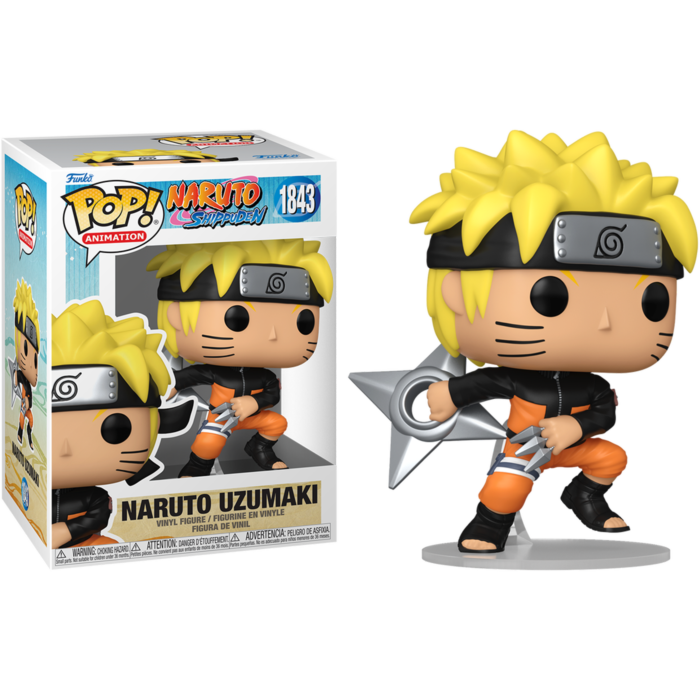 Funko Pop! Naruto: Shippuden - Naruto Uzumaki with Kunai & Shuriken