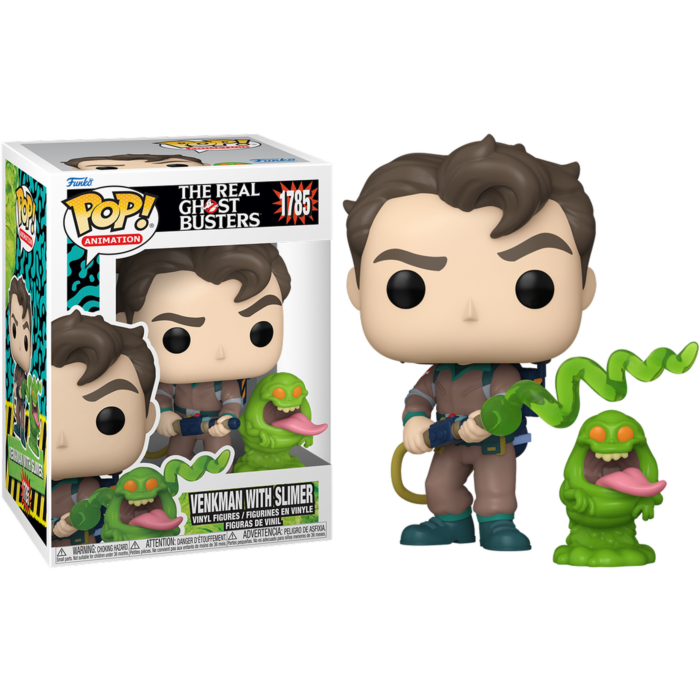 Funko Pop! The Real Ghostbusters (1986) - Venkman with Slimer