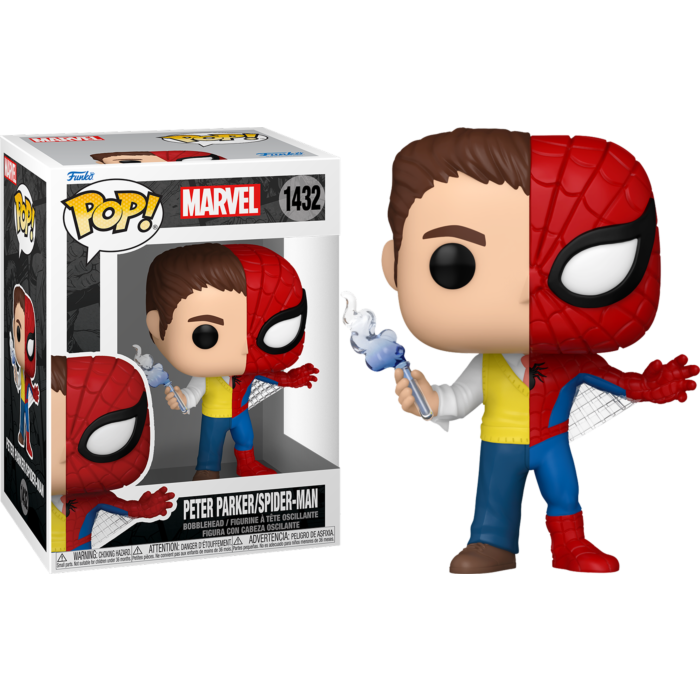 Funko Pop! Marvel: Split - Peter Parker/Spider-Man