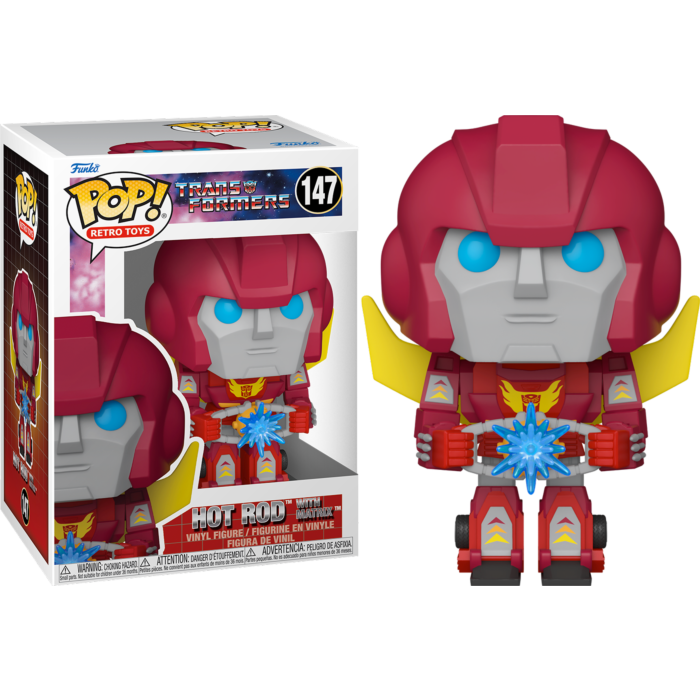 Funko Pop! Transformers - Hot Rod with Matrix