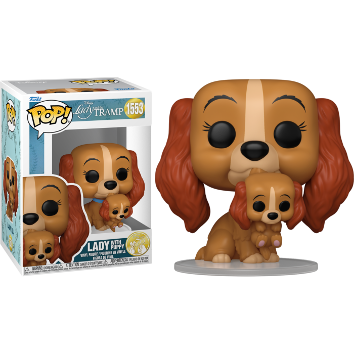 Funko Pop! Lady and the Tramp (1955) - Lady with Puppy 70th Anniversary