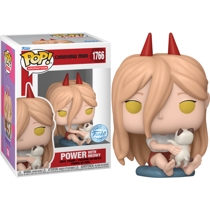 Funko Pop! Chainsaw Man - Power with Meowy