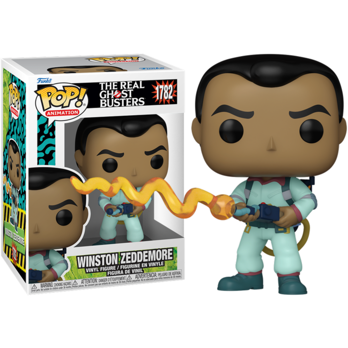 Funko Pop! The Real Ghostbusters (1986) - Winston Zeddemore